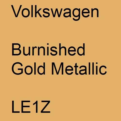 Volkswagen, Burnished Gold Metallic, LE1Z.